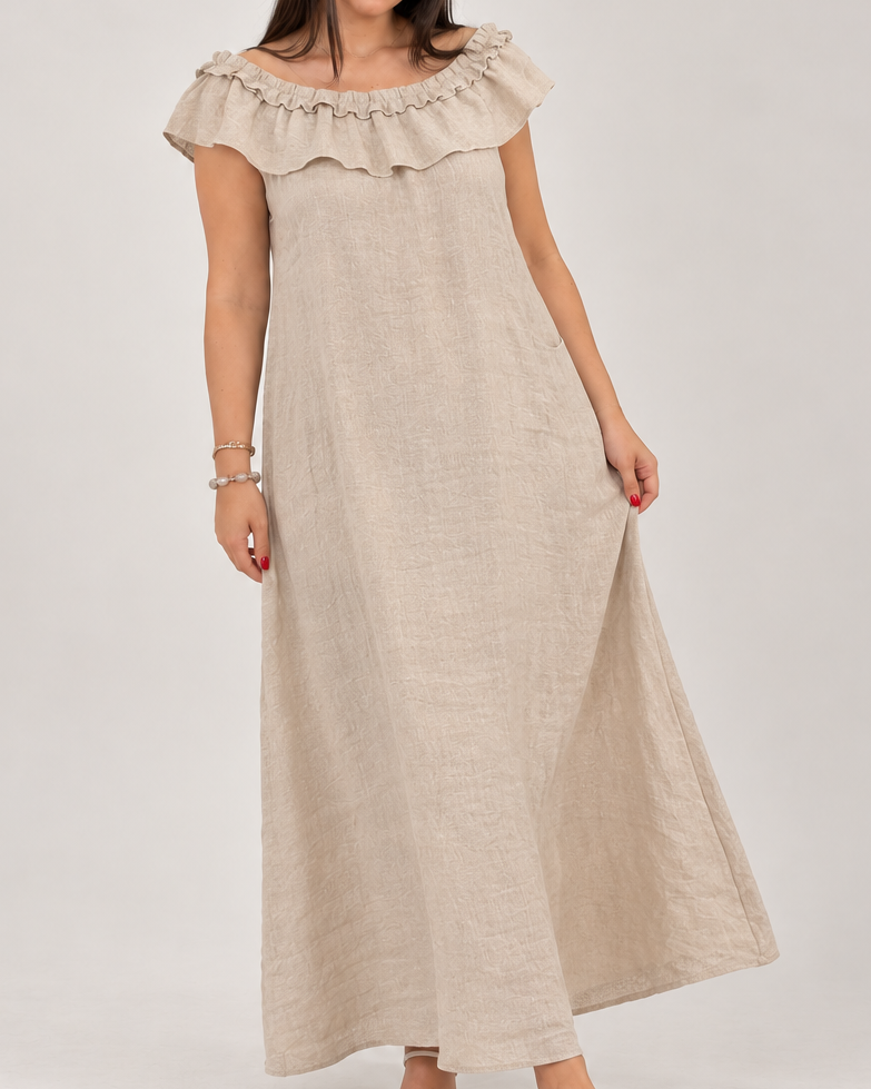 LISA PELLAVAMEKKO -  beige