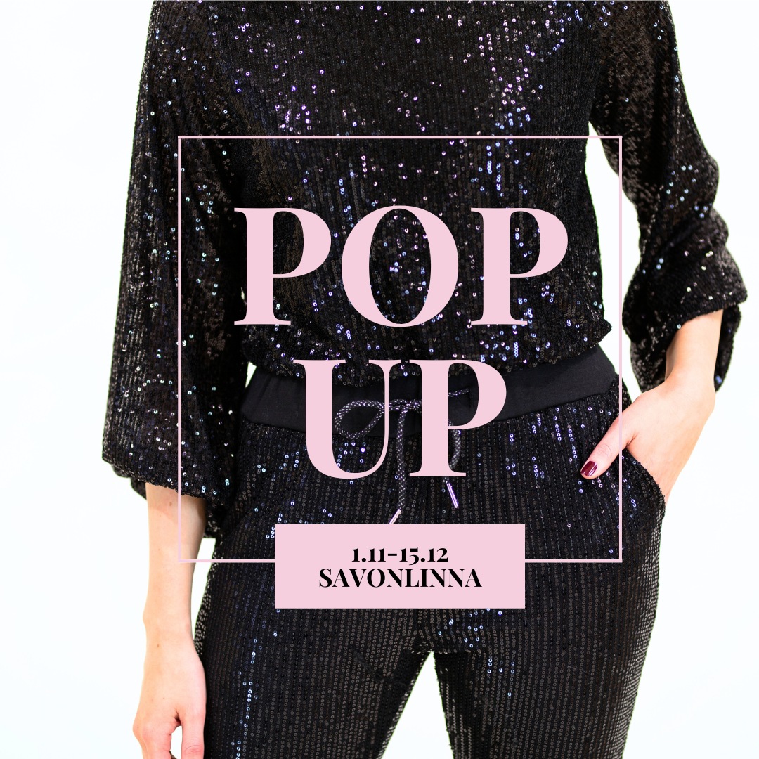 Peura Collection Savonlinna pop up kauppa.