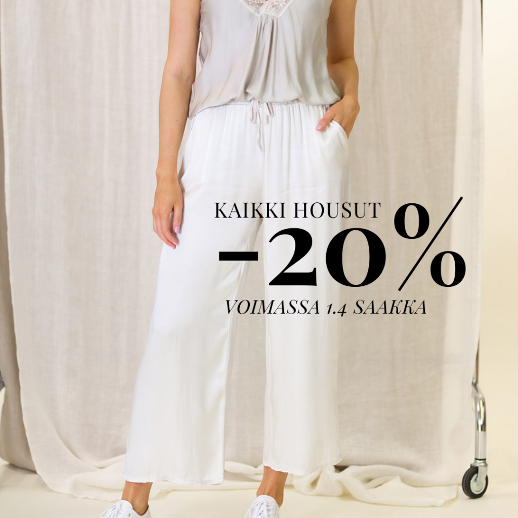 Pääsiäisale housut -20%